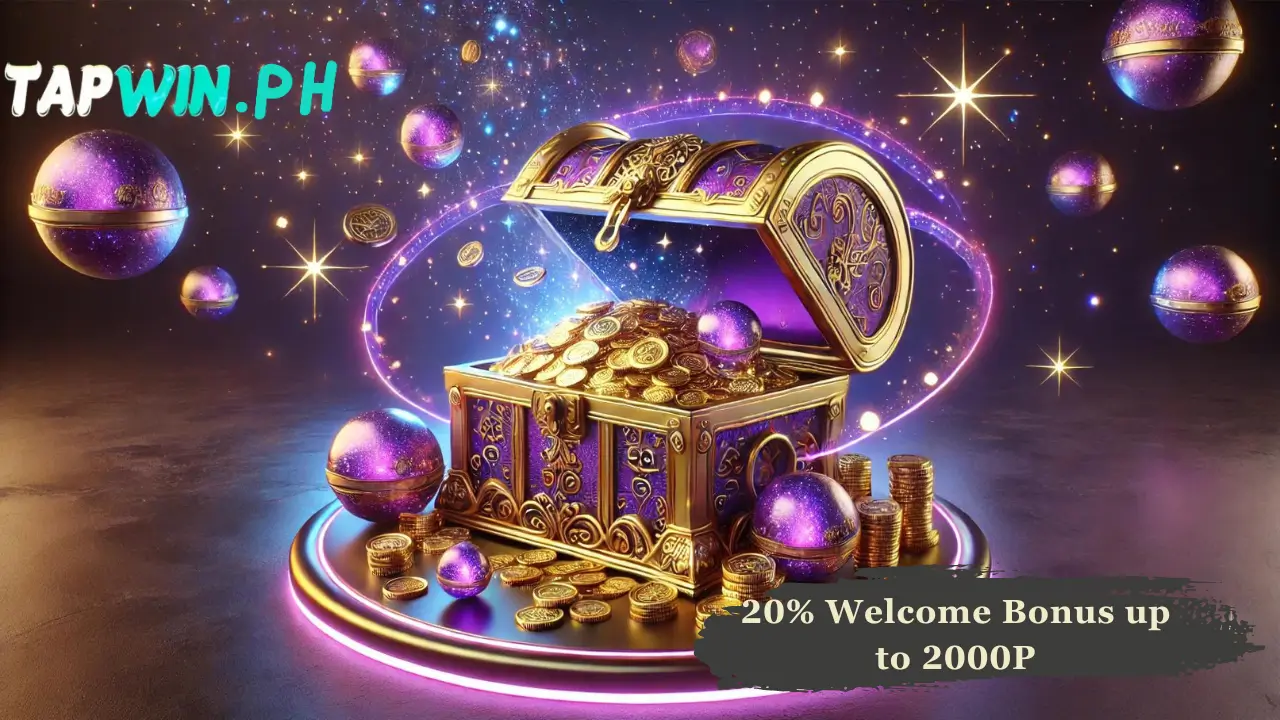 Claim Your 20% Welcome Bonus up to 2000P Cashback at Tapwin